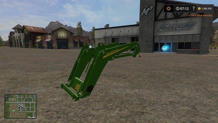 Front Loader John Deere 7030 Serie V 0 95 Beta MP FS17 Mod