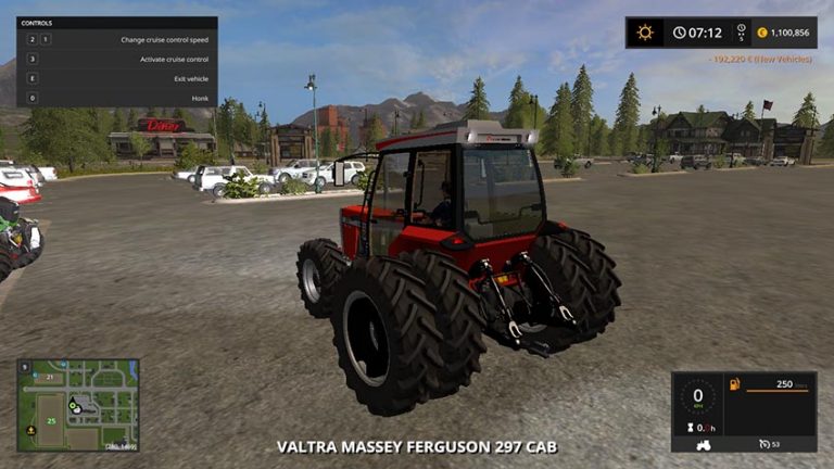 Massey Ferguson 297 Cab V 1 0 FS17 Mod