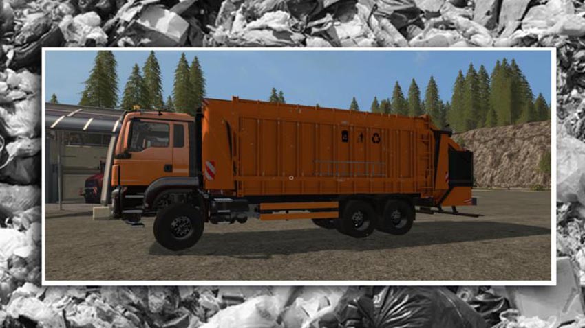 man garbage truck v 1.