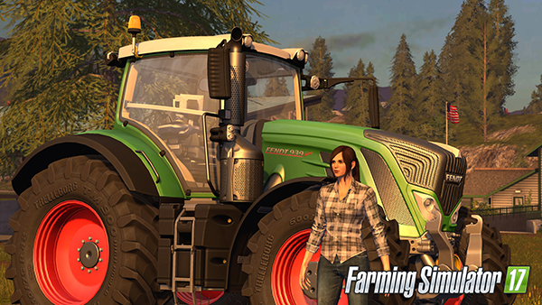 Farming Simulator 2017 with female characters 