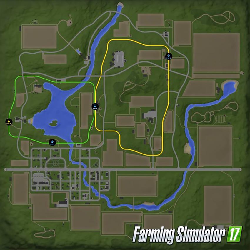 Farming Simulator 17 Trains