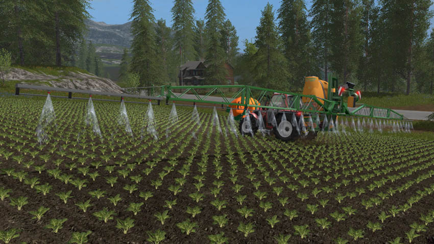 Amazone fertilizer sprayer Modpack v 1.0 