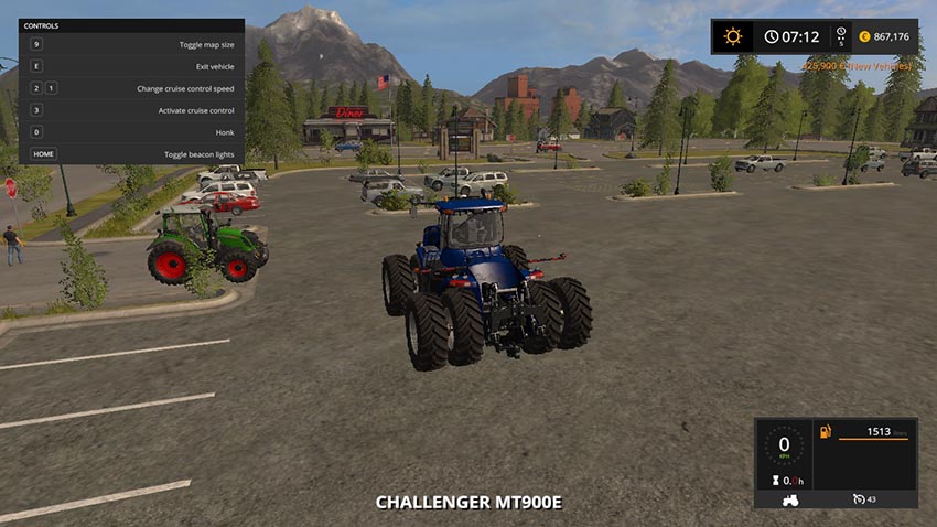 Challenger MT900E with color selection v 1.0