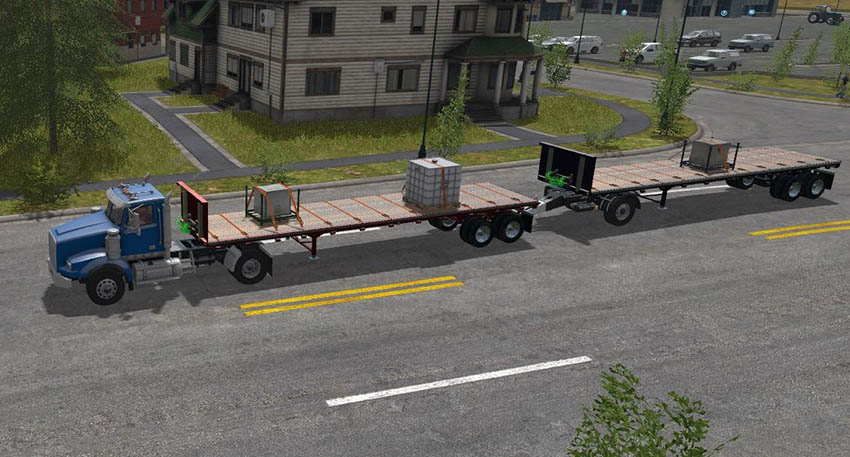 US Trailer With Tension Belts v 1.0