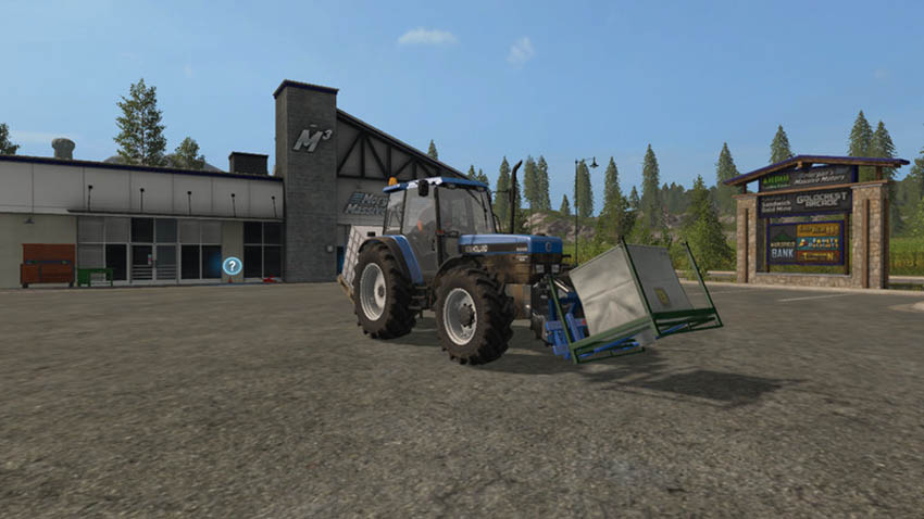 Adaptor frame implement frontloader v 1.0