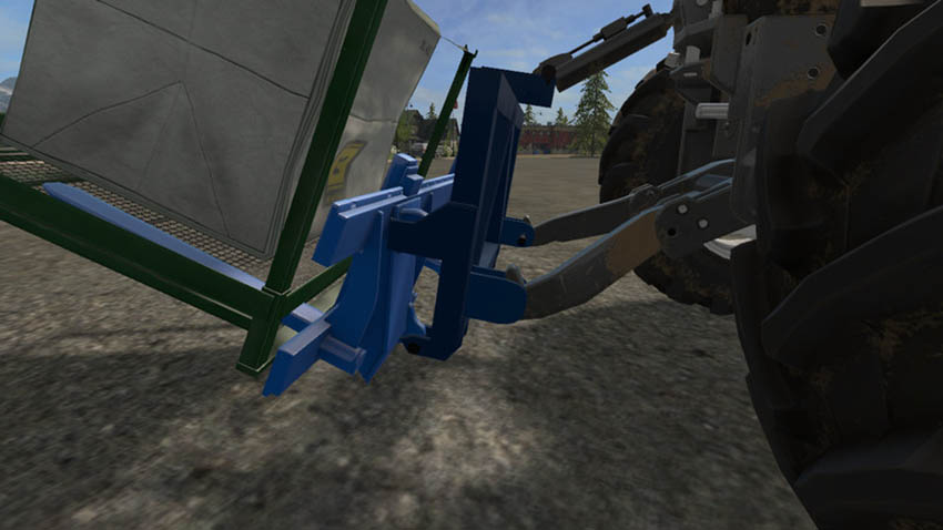 Adaptor frame implement frontloader v 1.0