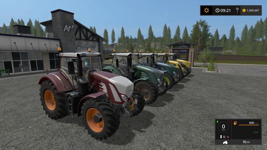 Fendt 900 Vario Extreme with full color selection V 1.1 