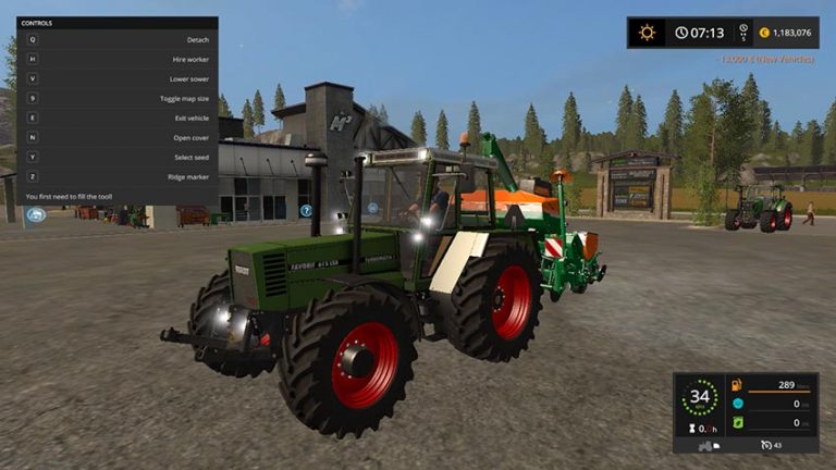 Fendt Favorit 600 Lsa 611 612 615 V 30 Mp Fs17 Mod 7699