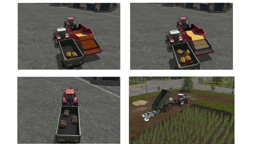 Fertilizer seeds and pig feed refill with hand V 1.1