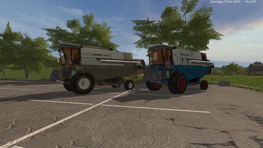 Fortschritt E 516 B with 4 cutters V 1.0