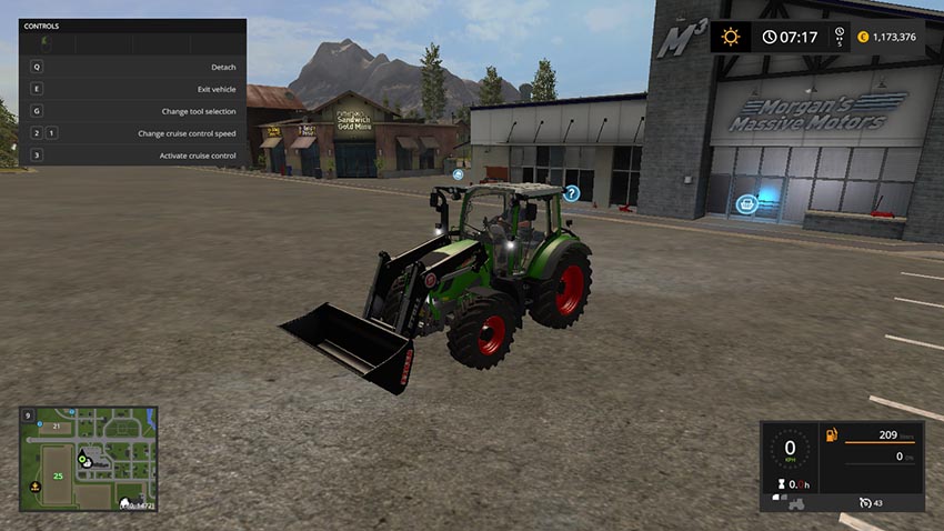 Front loader General purpose bucket 5k V 1.0