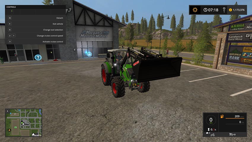 Front loader General purpose bucket 5k V 1.0