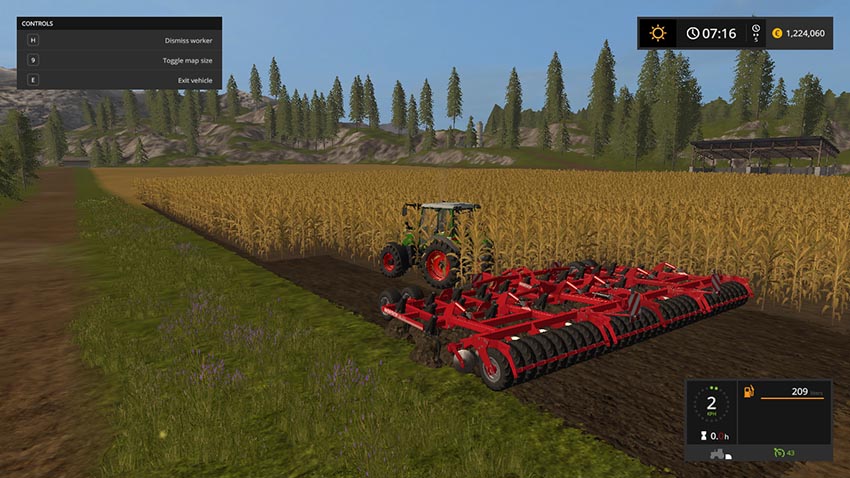 Horsch Tiger 10 LT Plough & Cultivator V 1.1