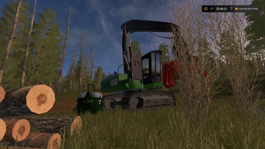 Mobile 800L diesel tank for the forest V 1.0 