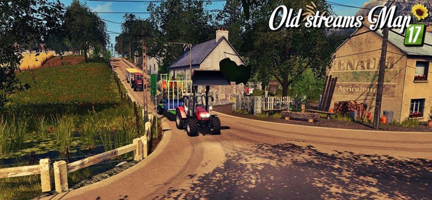 Old Streams Map V  [MP] – FS17 mod