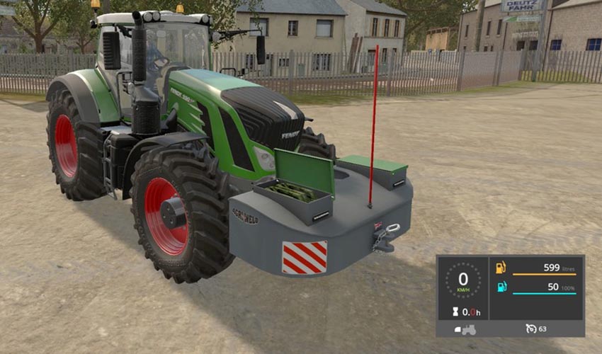 Pack 2 Front weight AGRI-WELD with Fuel V 1.0.1