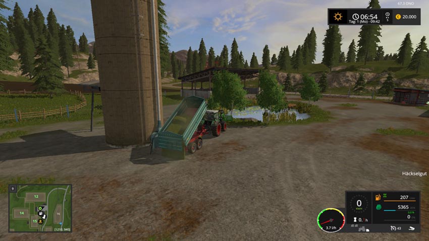 Silage Silo UPK V 0.4