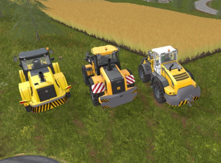 Wheel loaders weights V 1.0 [MP] – FS17 mod