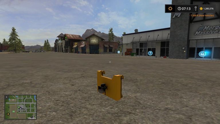 Wheel Loader To Trailer Adapter V 1.0 [MP] – FS17 mod