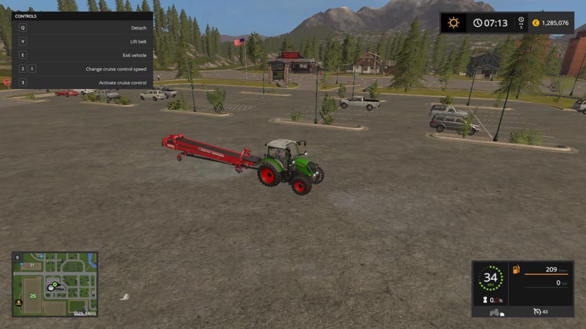 Grimme TC-8016 belt with faster Overloaded V 1.1