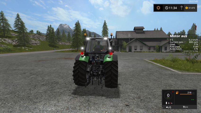 Deutz Fahr Series 6 V Beta 2 [MP] – FS17 mod