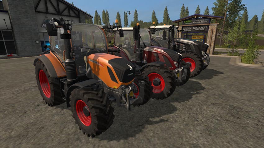 Fendt Package with choise of colour V 1.0