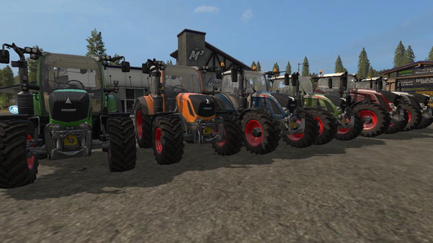 Fendt Package with choise of colour V 1.0