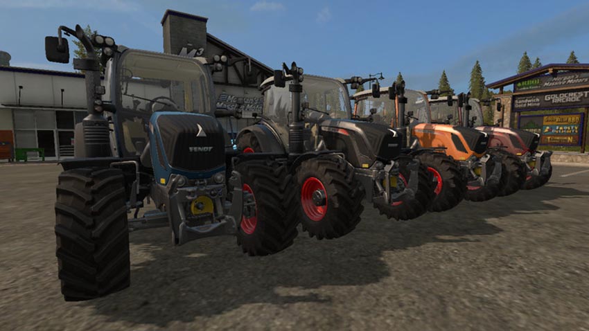 Fendt Package with choise of colour V 1.0