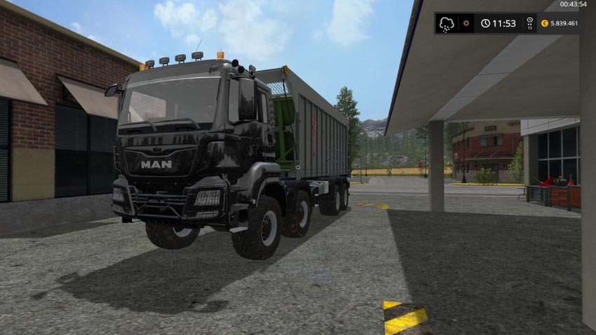 MAN TGS with Fliegl extension V 1.7.4