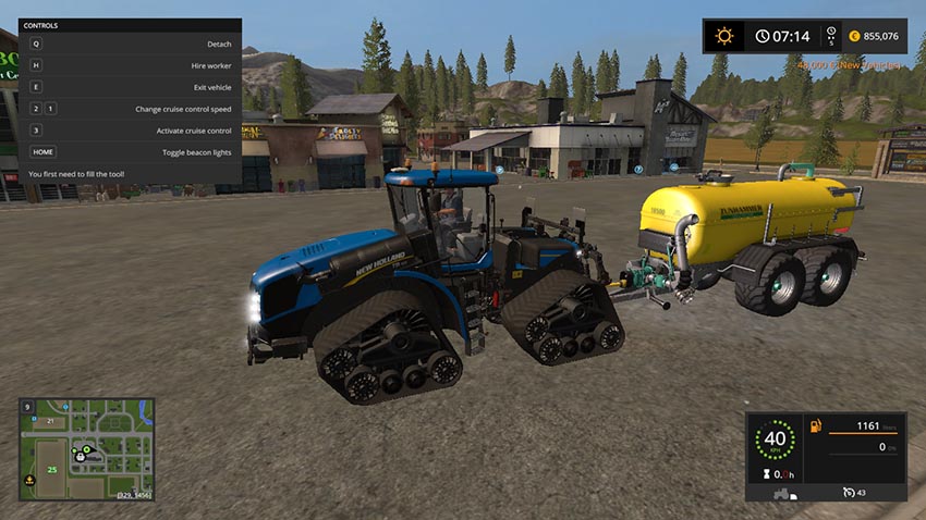 New Holland T9.700 SmartTrax v 1.0