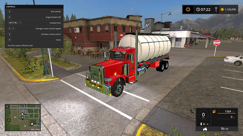 Peterbilt 388 Water Tanker v 1.0