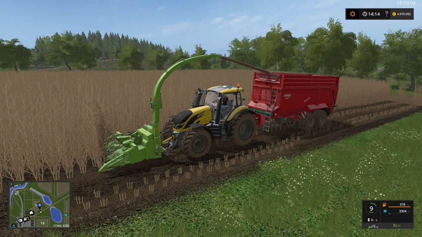 Poplar harvester for tractors V 1.3.0.1
