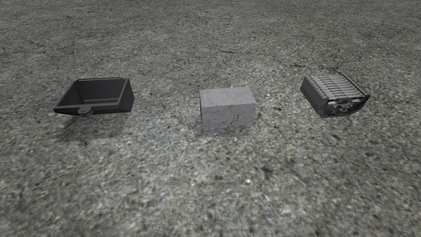 FS22: Concrete Block Pack v 1.0 Objects Mod für Farming Simulator 22