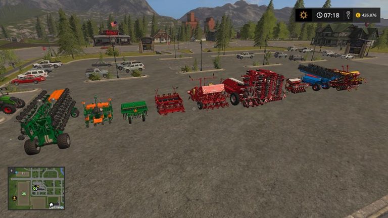 Seeders for dressed seeds V 1.0 [MP] – FS17 mod