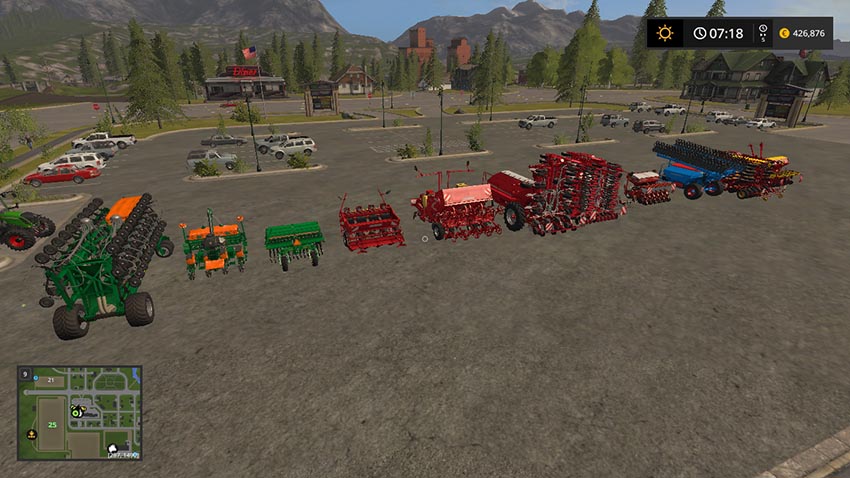 Seeders for dressed seeds V 1.0