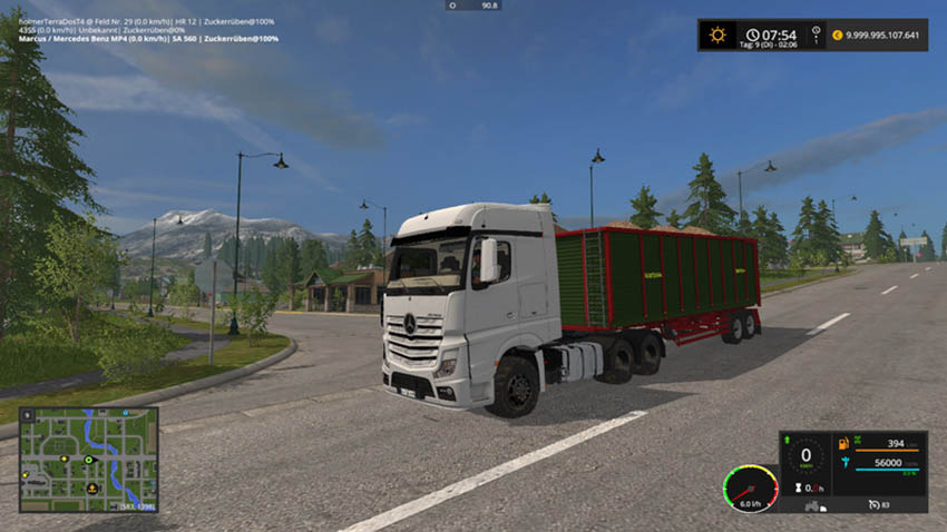 Mercedes Benz Actros MP4 V 1.0 