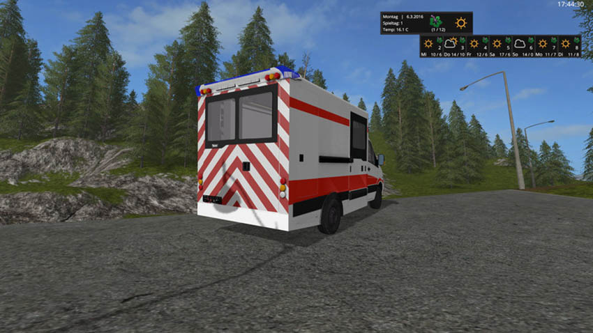 Mercedes Sprinter WAS Ambulance v 0.9 