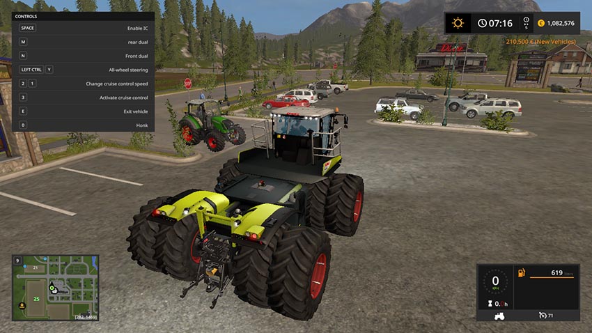 CLAAS XERION 4000 ST PACK