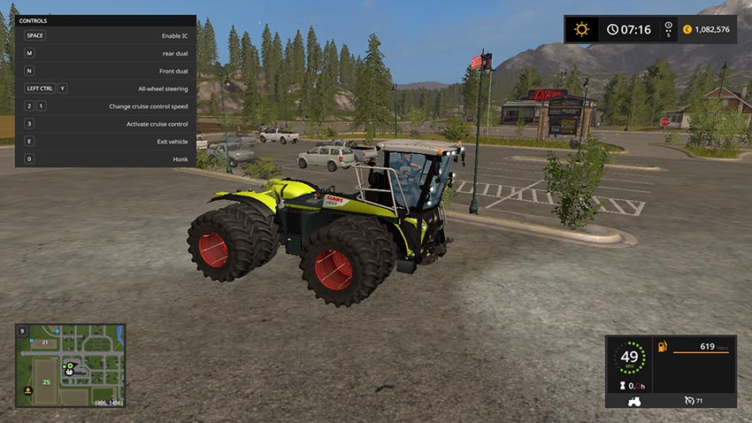 CLAAS XERION 4000 ST PACK