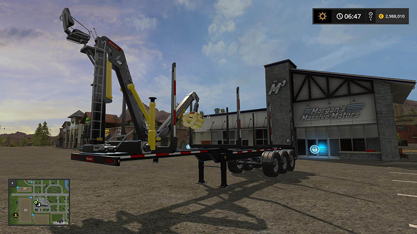 Biobeltz Log Trailer TR 750 v 1.1.0.1