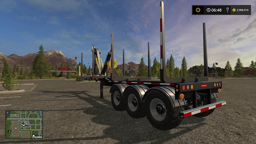 Biobeltz Log Trailer TR 750 v 1.1.0.1