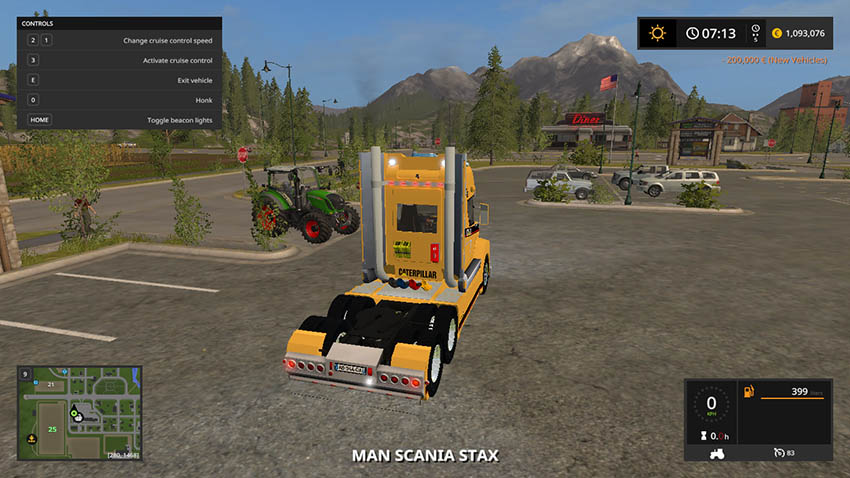Caterpillar Scania Stax Truck V 1.0 