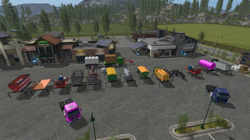 AR FRAME Truck And Trailer Pack V 1.0