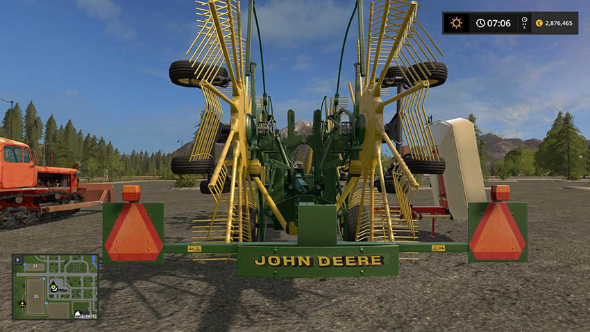 John Deere 1252 Windrower V 1.0