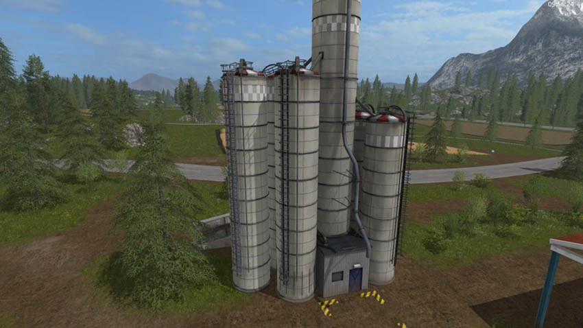 Large silo with 1mio liters capacity V 0.9 beta