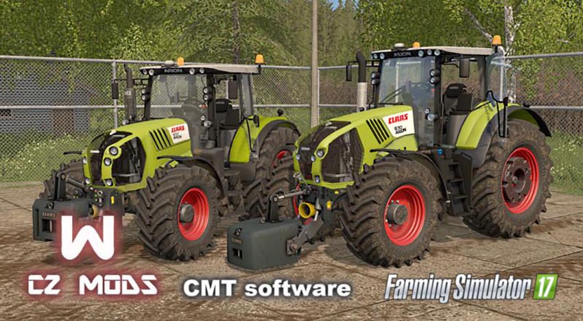 Claas Arion 600 And Axion 800 Series v 1.0