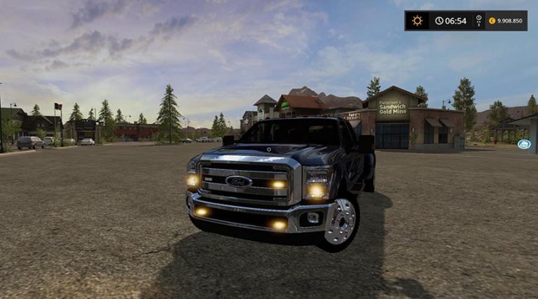 Ford F350 Work Truck v 1.2 – FS17 mod