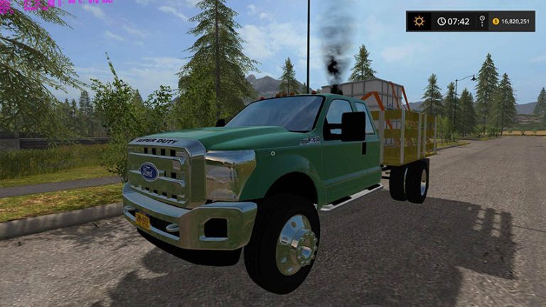 Ford F550 Stakebed V 10 Mp Fs17 Mod