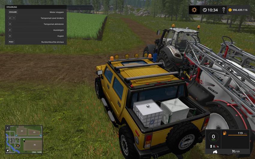 Hummer H2 service V 1.7 