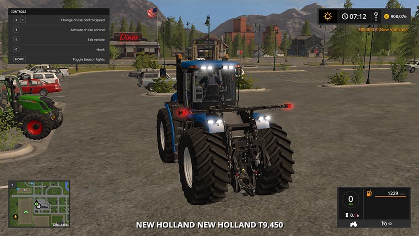 New Holland T9.450 V 2.0 